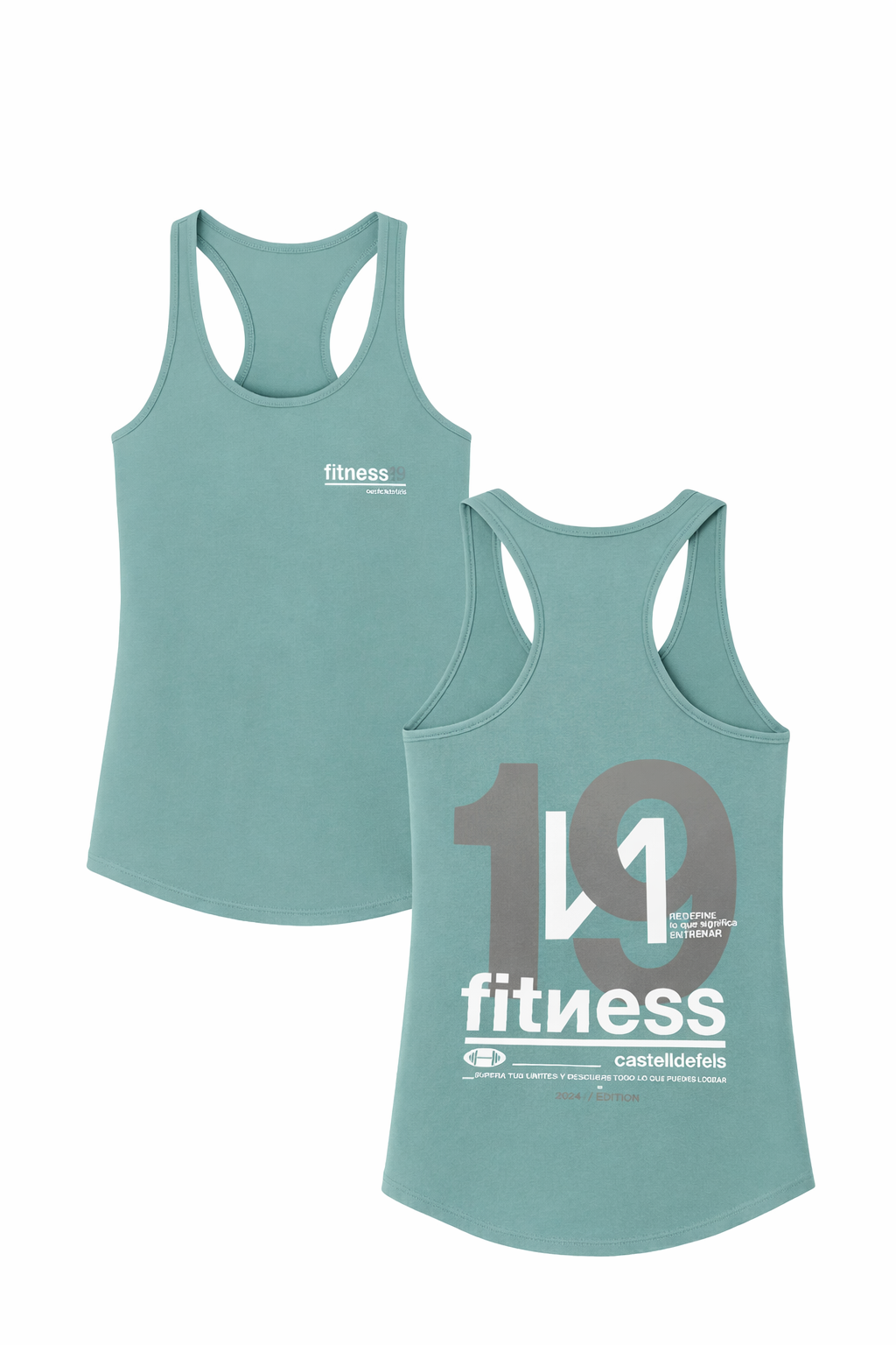 Camiseta Tirantes Fitness19 Woman