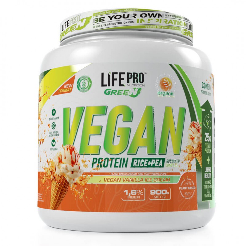 Vegan Protein 900g Organic Protein Life Pro