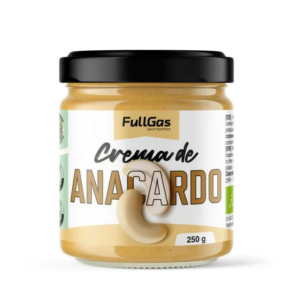 Crema de Anacardo ecológica 100% Pura 250g FullGas