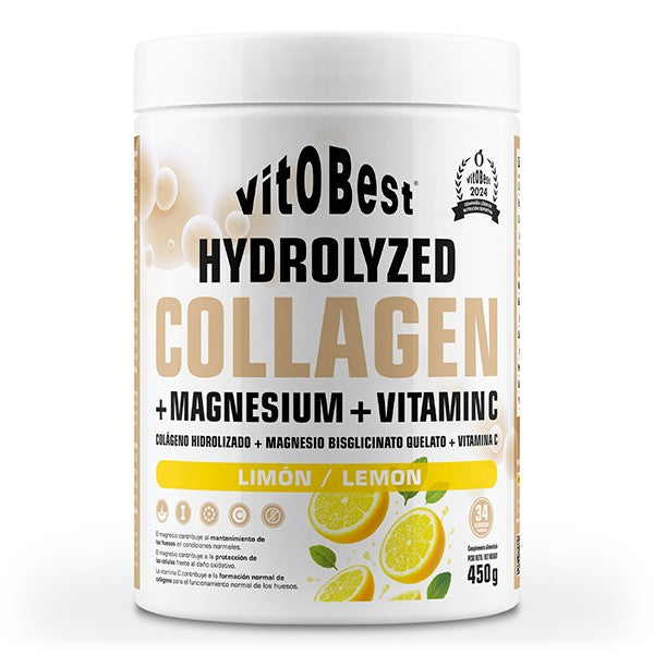 Hydrolyzed Collagen+Magnesium+Vitamin C 450g Vitobest