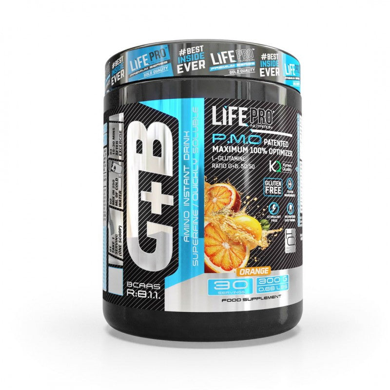BCAA+Glutamina LifePro 300g