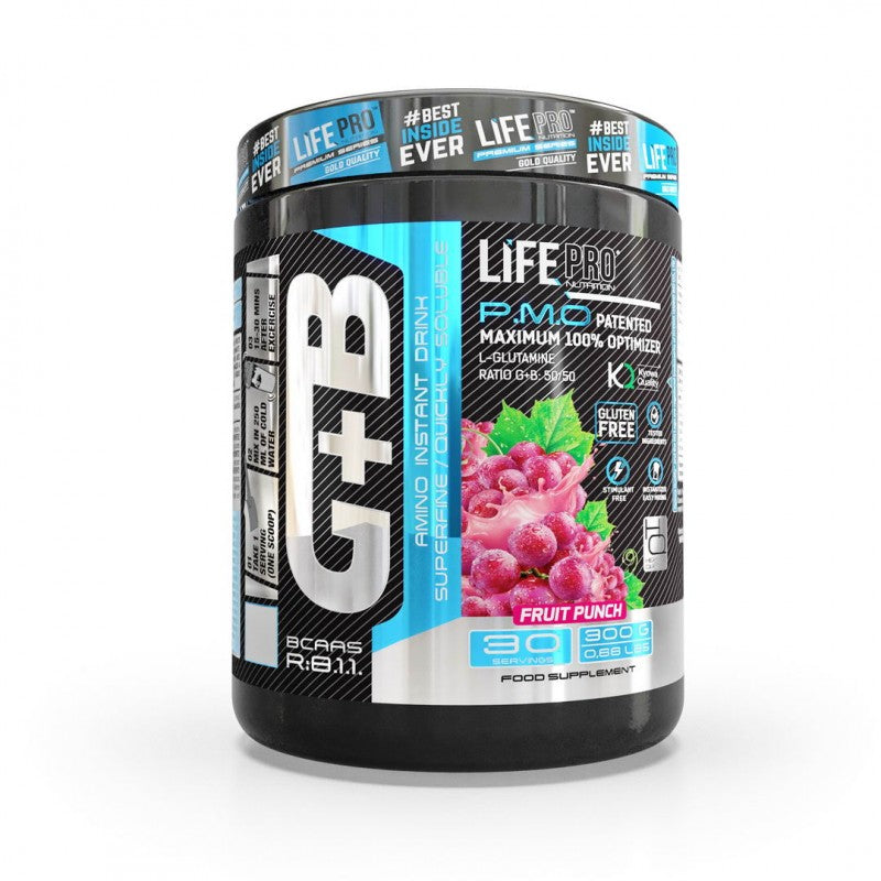 BCAA+Glutamina LifePro 300g