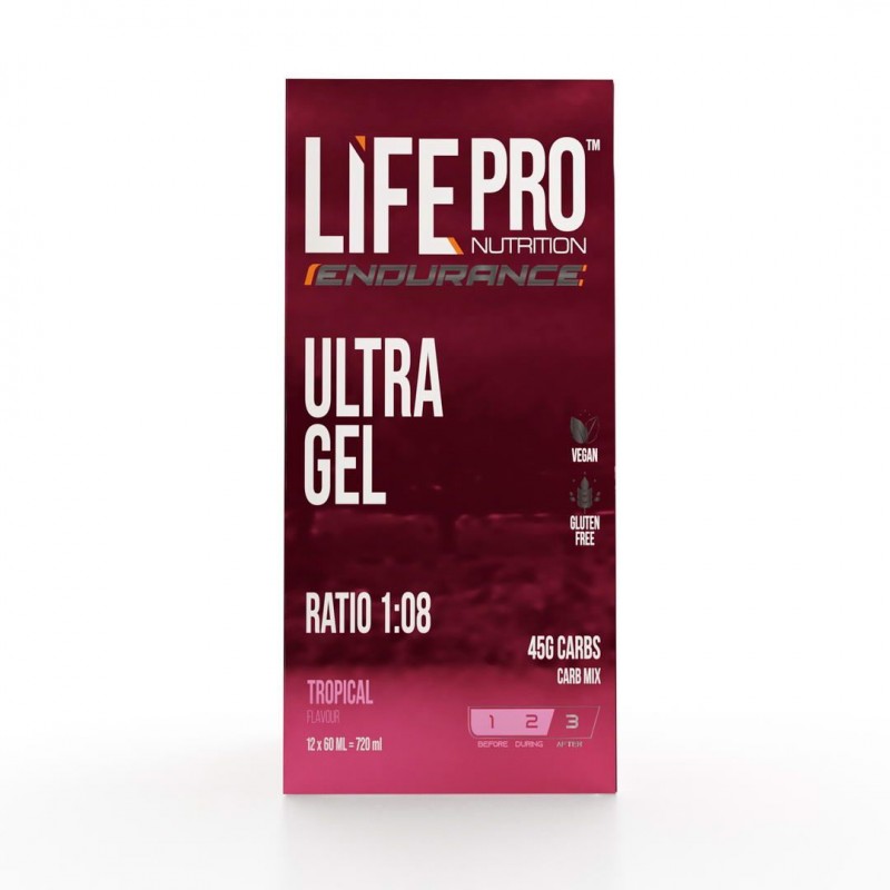 Endurance Ultra Gel 1:08 Sin Caffeine 60 ml Life Pro