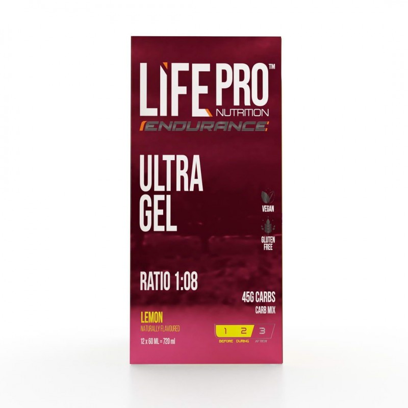 Endurance Ultra Gel 1:08 Sin Caffeine 60 ml Life Pro