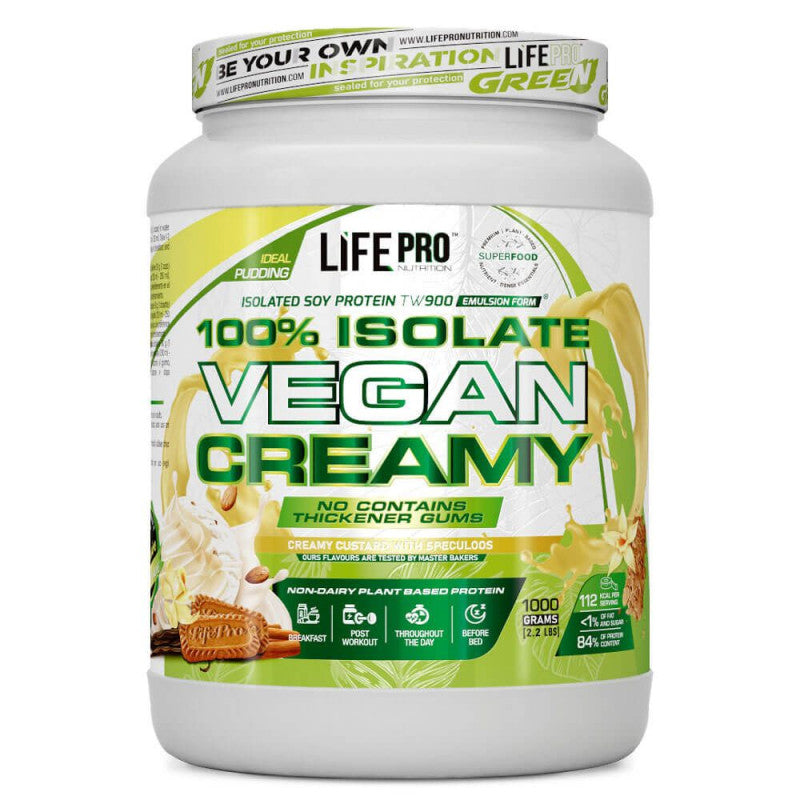 Isolate Vegan Creamy 1 kg Life Pro