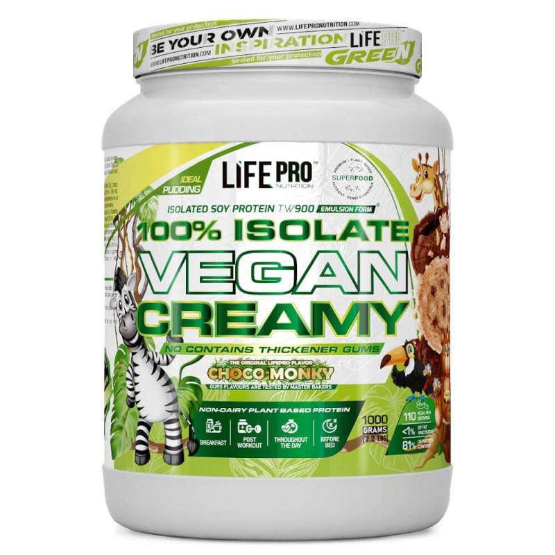 Isolate Vegan Creamy 1 kg Life Pro
