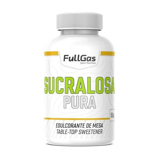 Sucralosa pura en polvo (Edulcorante acalórico) 50g FullGas