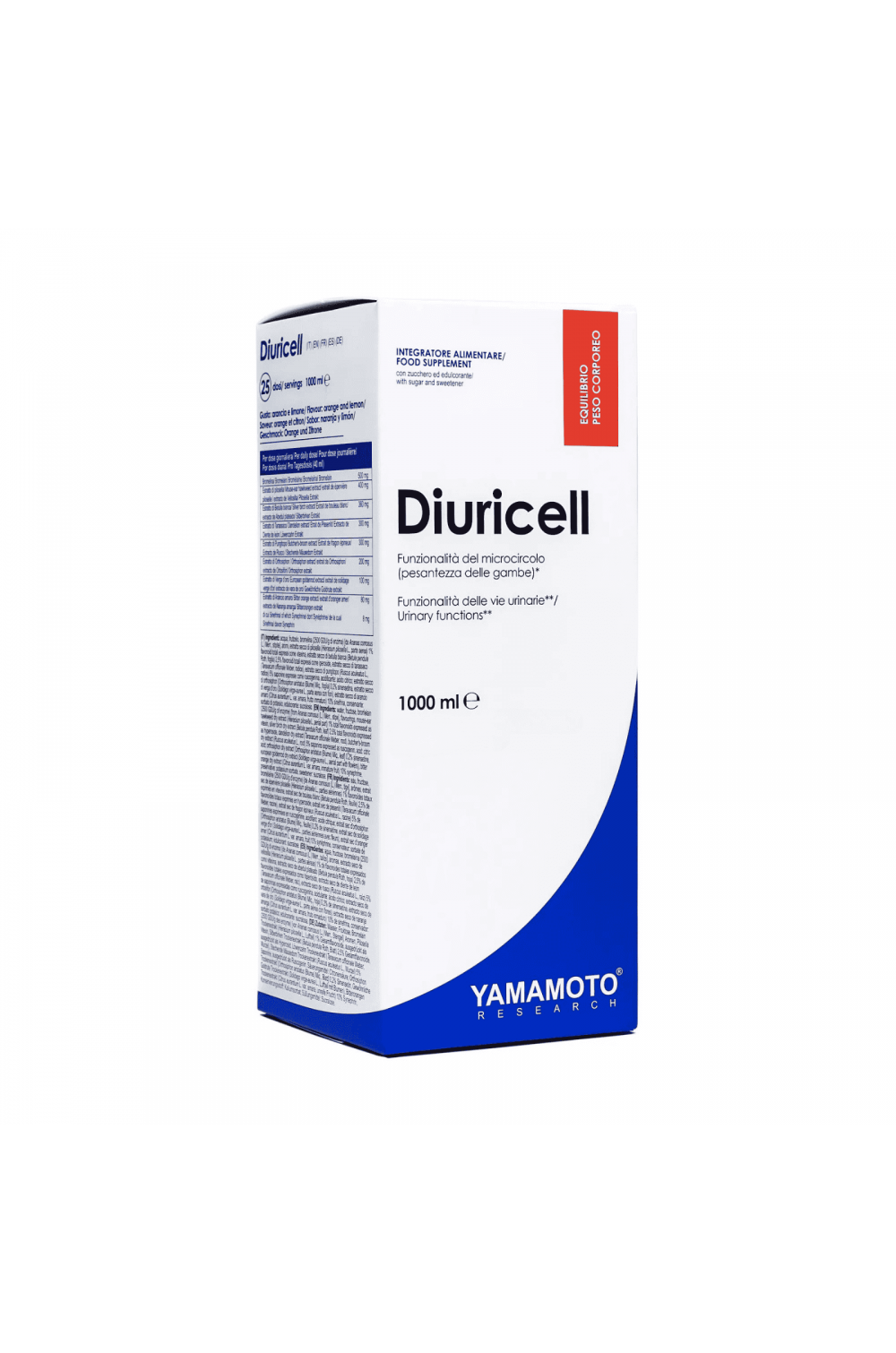Drenante Yamamoto Diuricell 1000 ml