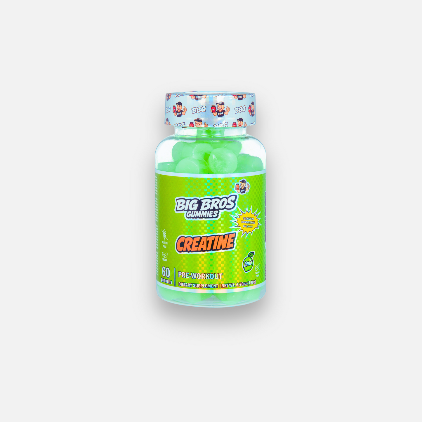 Creatine Gummies 60 uds - Big Bross