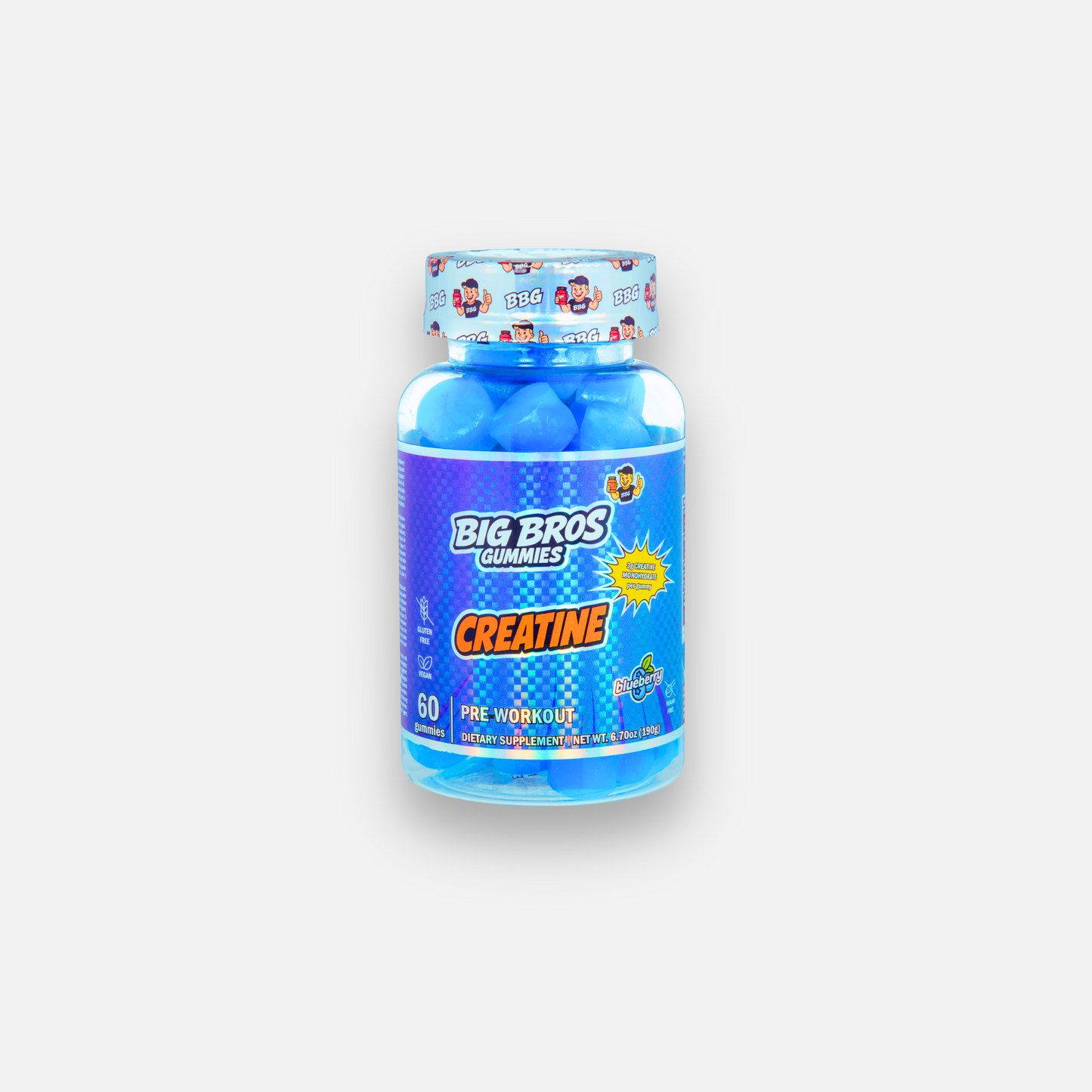 Creatine Gummies 60 uds - Big Bross