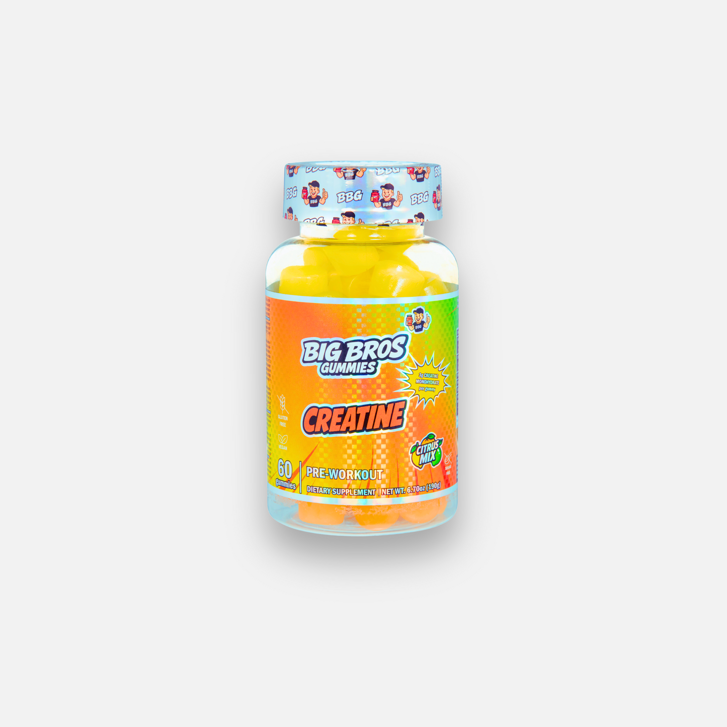 Creatine Gummies 60 uds - Big Bross