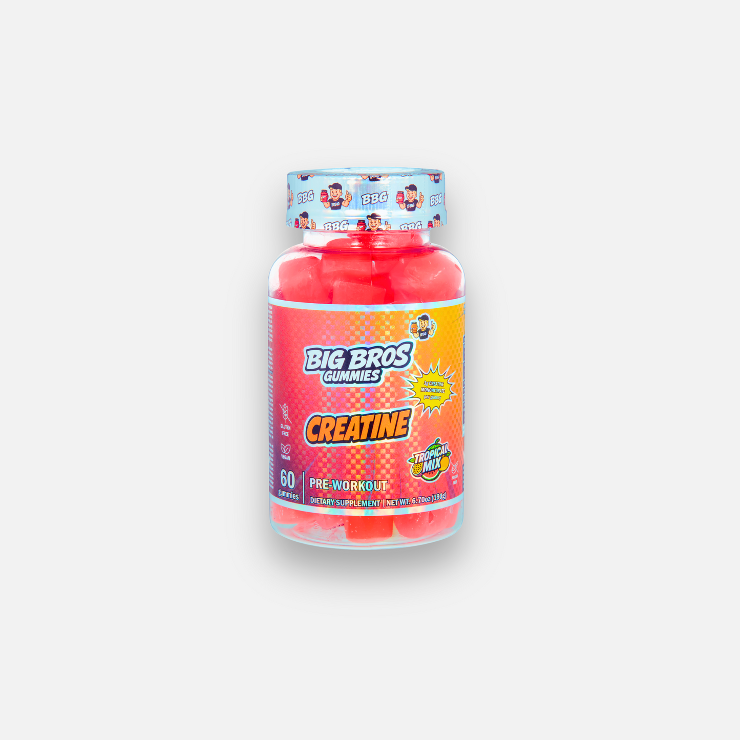 Creatine Gummies 60 uds - Big Bross
