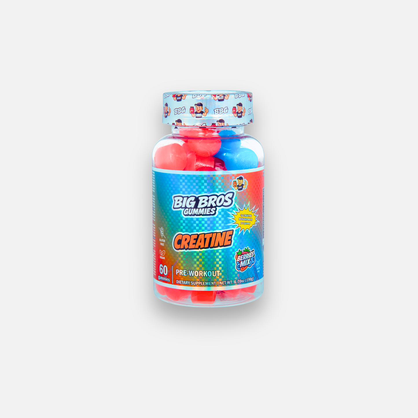 Creatine Gummies 60 uds - Big Bross