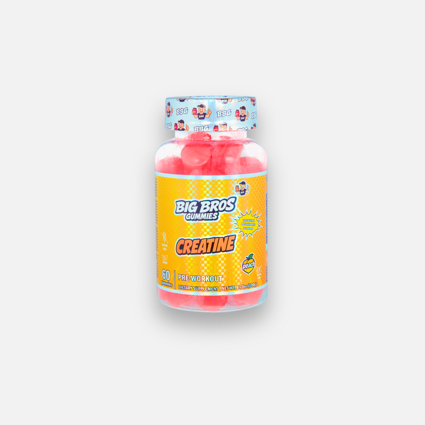 Creatine Gummies 60 uds - Big Bross