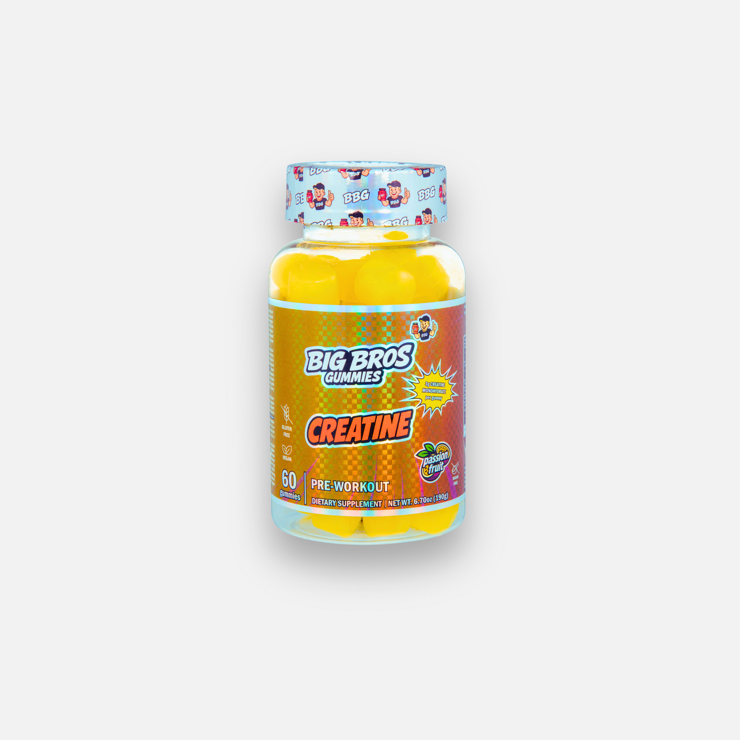 Creatine Gummies 60 uds - Big Bross