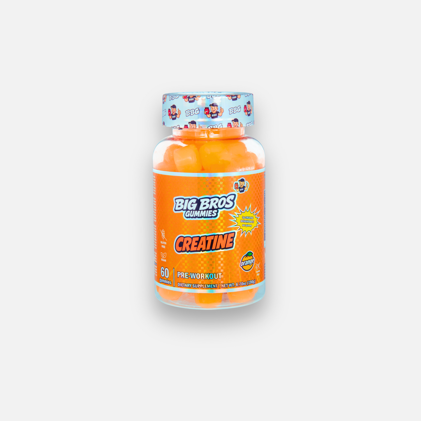 Creatine Gummies 60 uds - Big Bross