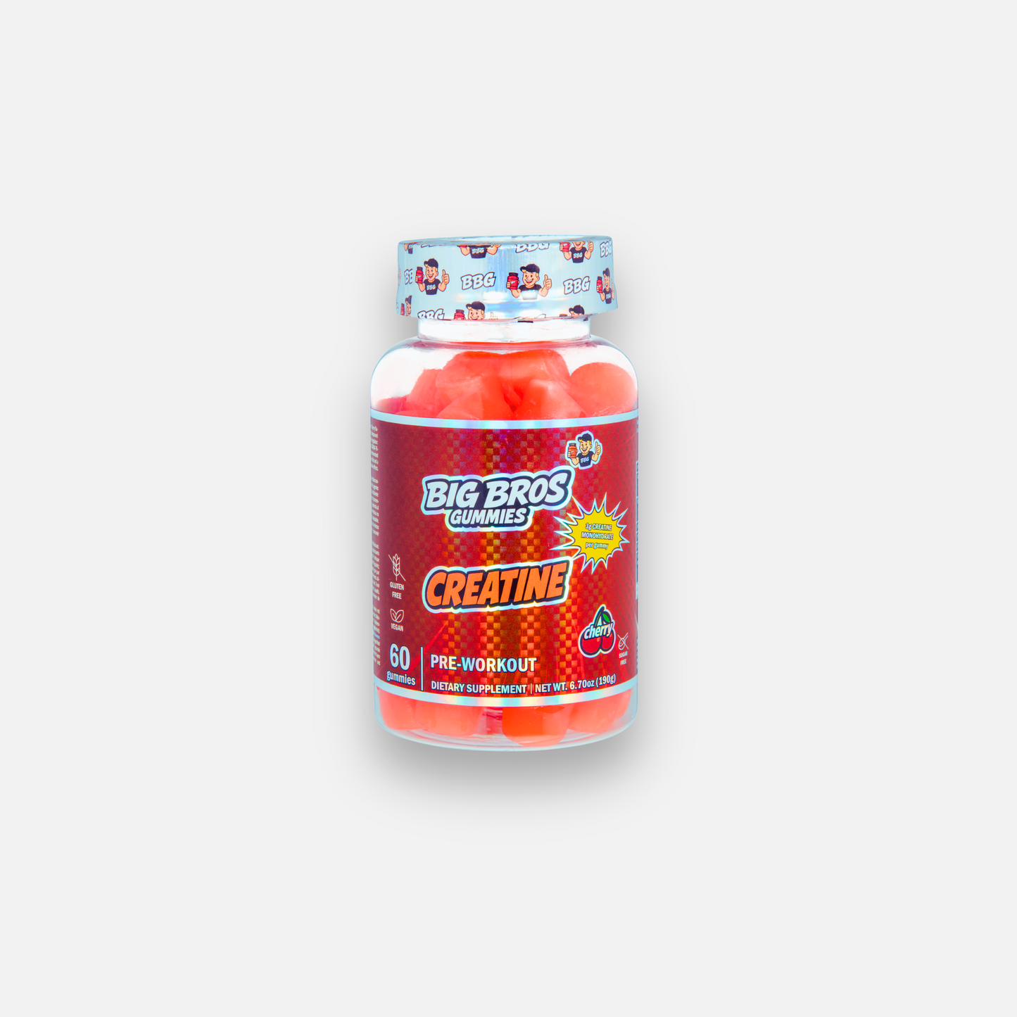 Creatine Gummies 60 uds - Big Bross