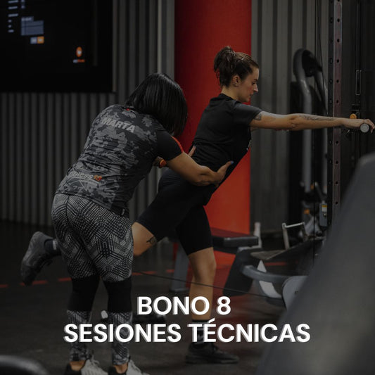 Bono 8 Sesiones Técnicas & Rendimiento – 1 hora personalizada