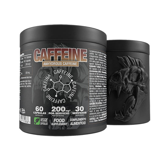 CAFEÍNA ANHIDRA - 60 CAPS 100 mg