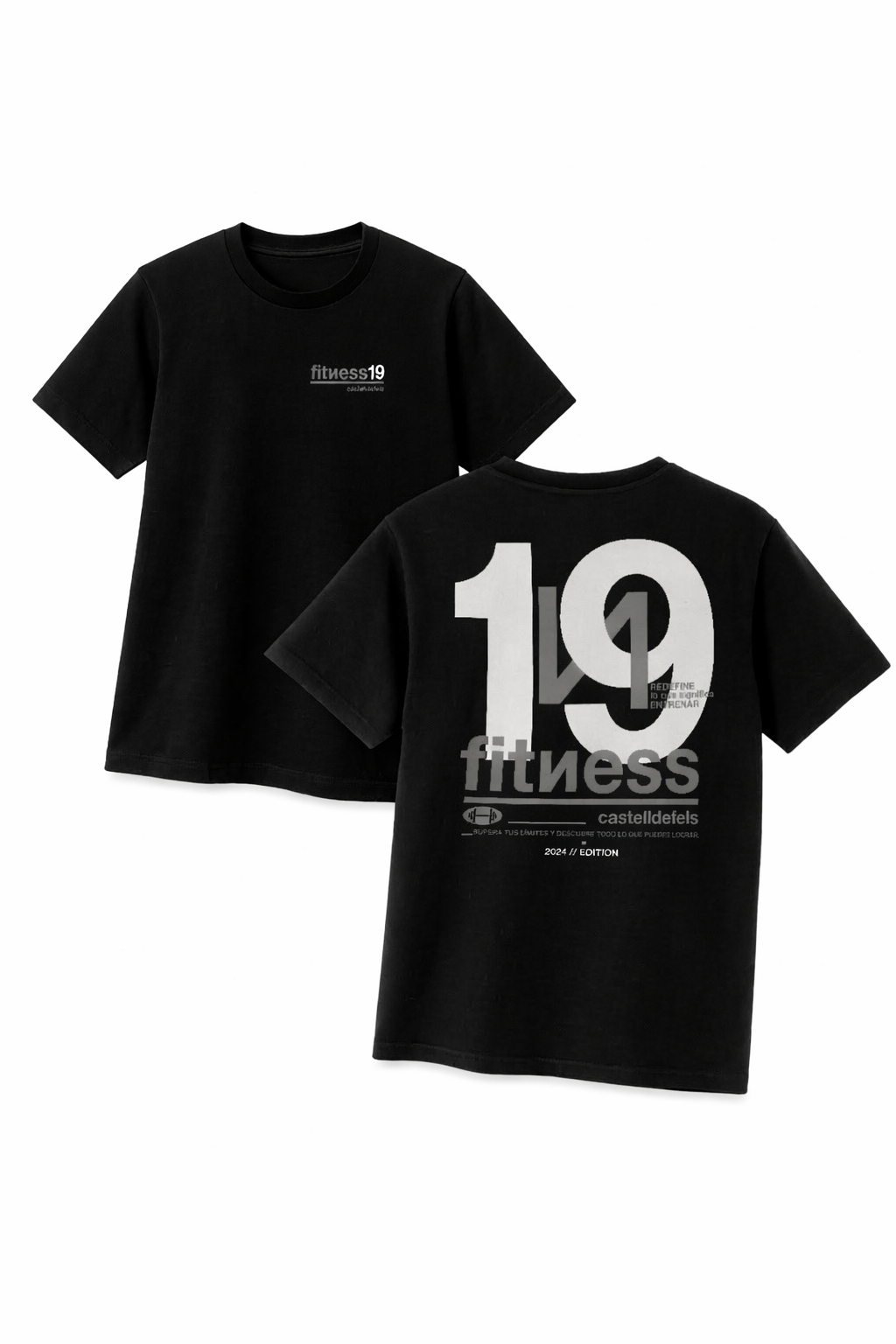 Camiseta Manga Corta Fitness19 Man