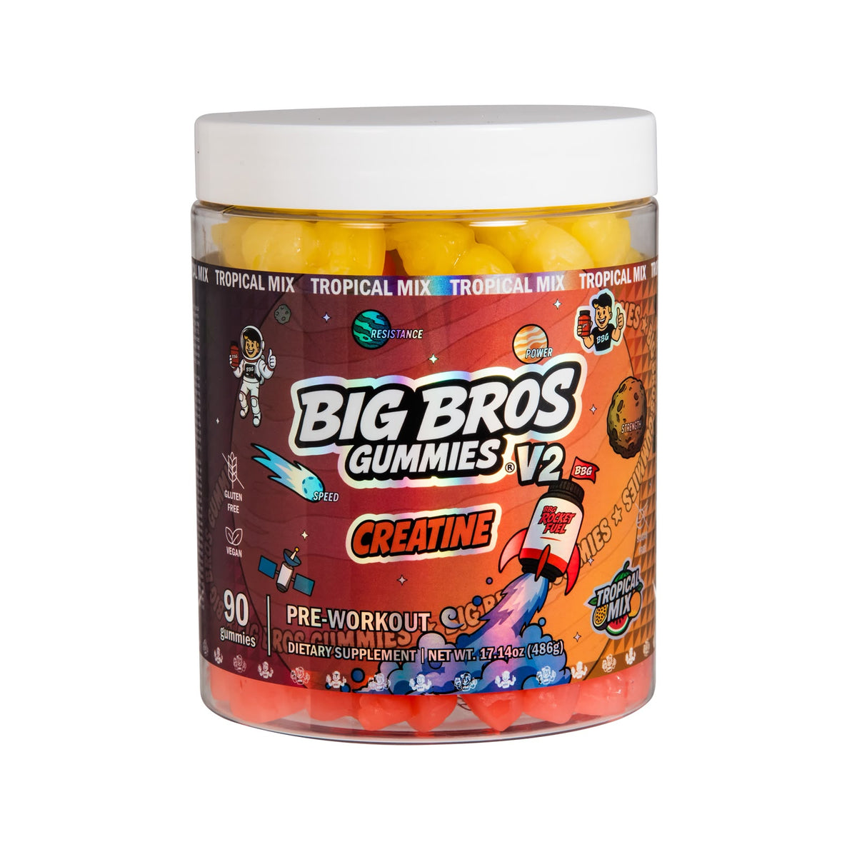 Creatine Gummies 90 uds - Big Bross