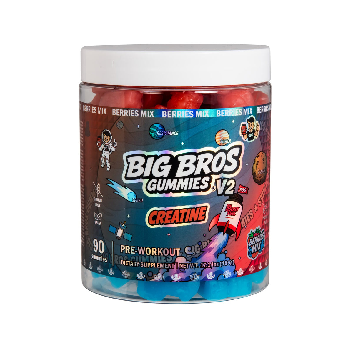 Creatine Gummies 90 uds - Big Bross