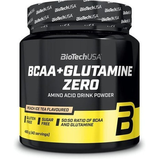 BCAA + Glutamine Zero bebida en polvo - 480 g