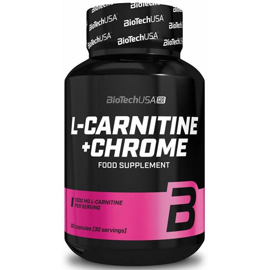 L-Carnitine + Chrome - 60 cápsulas