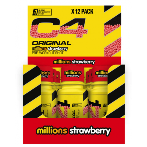 C4 Original Shots 12 unid. x 60 ml