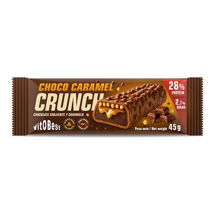 Barrita Proteica Caramel Crunch 45g Vitobest