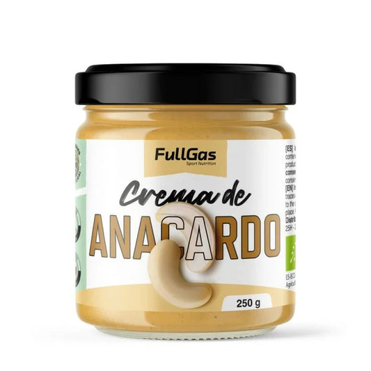 Crema de Anacardo ecológica 100% Pura 250g FullGas