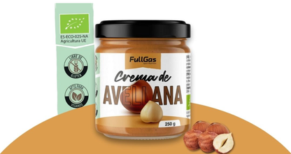 Crema de Avellana ecológica 100% Pura  250g FullGas