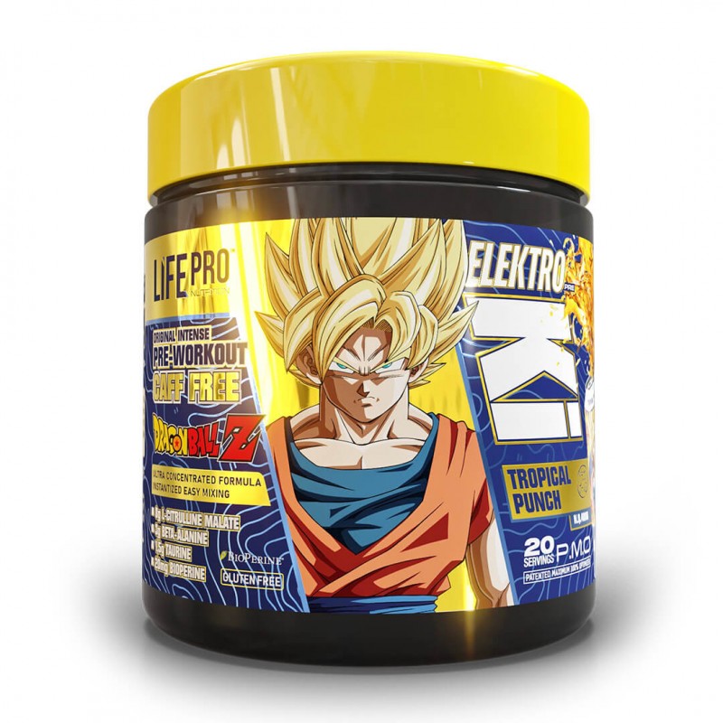 Life Pro Elektro Ki Caff Free Dragon Ball Z Limited Edition 400g