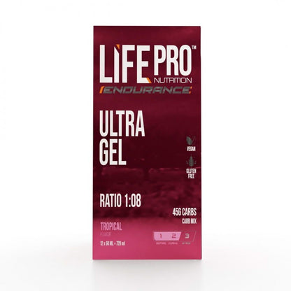 Endurance Ultra Gel 1:08 Sin Caffeine 60 ml Life Pro
