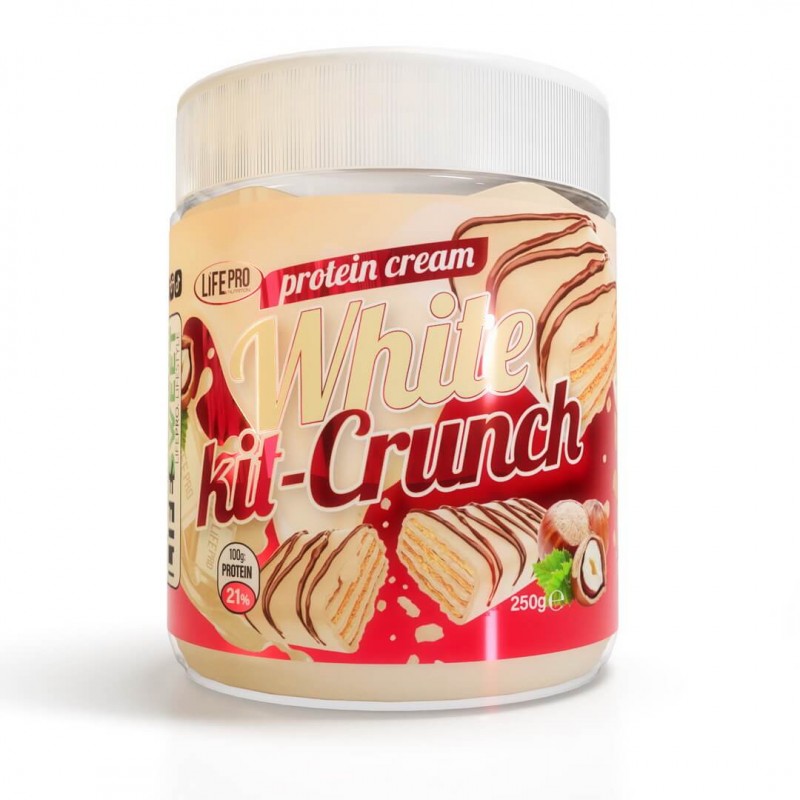 Protein Cream White Kit-Crunch 250 g Life Pro