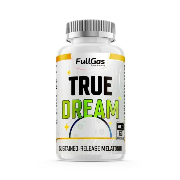 True Dream (Melatonina Melotime™ de liberación dual) 60 cápsulas FullGas