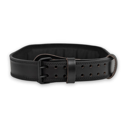 Cinturón de Cuero Negro Biotech Bodybulding